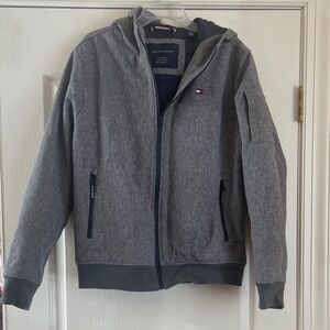Tommy Hilfiger Charcoal Zip-Up Jacket